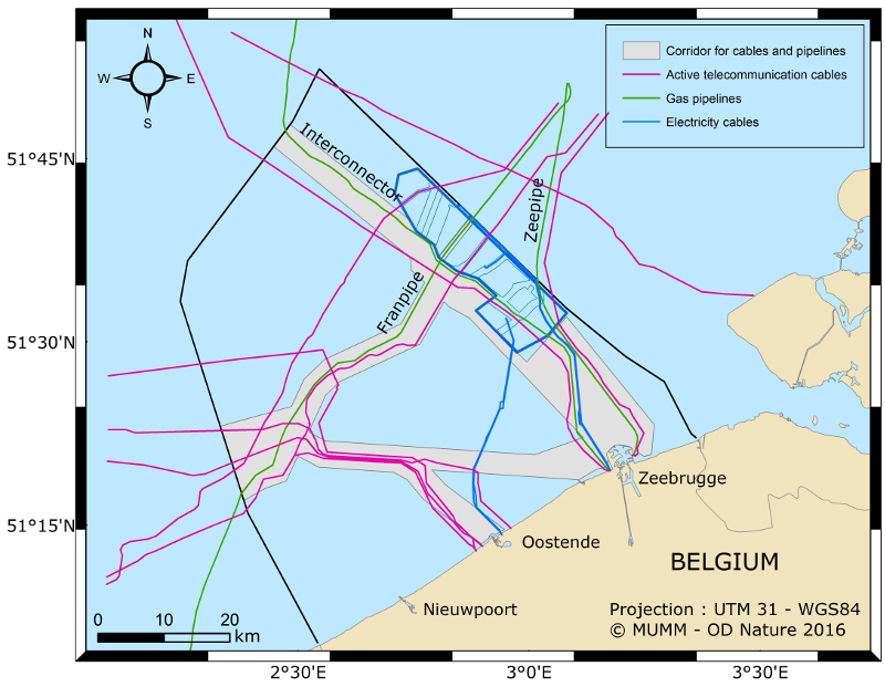 cables map