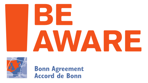 be-aware logo